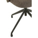 Eetkamerstoel Grijs Metaal 48 cm-Eetkamerstoelen-J-Line