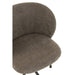 Eetkamerstoel Grijs Metaal 48 cm-Eetkamerstoelen-J-Line