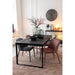 Eetkamerstoel Grijs Metaal 51 cm-Eetkamerstoelen-J-Line