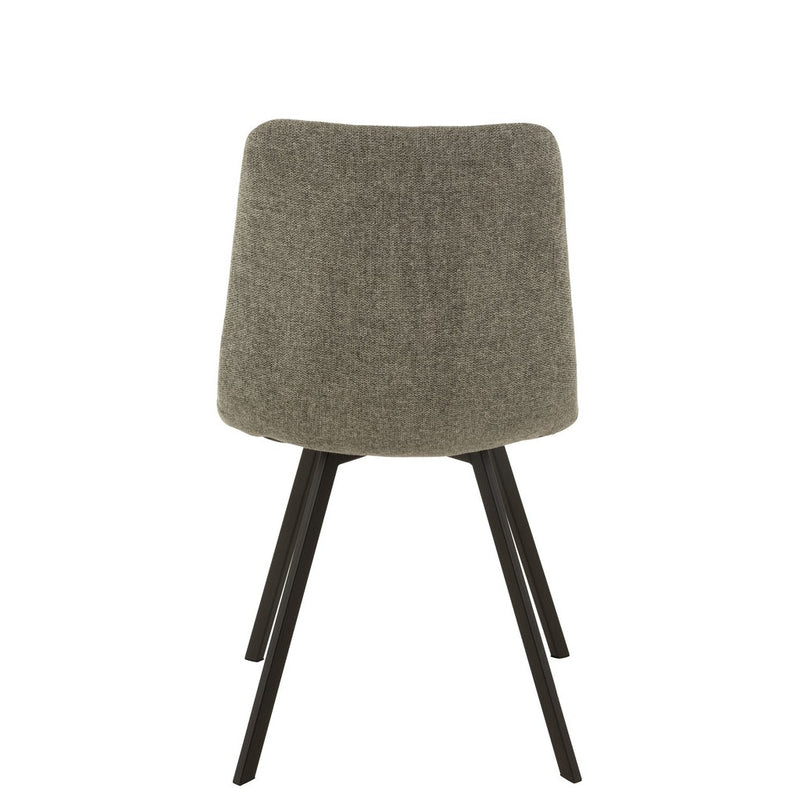 Eetkamerstoel Grijs Multiplex 47 cm 47x55x82 cm-Eetkamerstoelen-J-Line