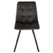 Eetkamerstoel Grijs Polyester 47 cm 47x55x82 cm 15487-Eetkamerstoelen-J-Line