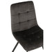 Eetkamerstoel Grijs Polyester 47 cm 47x55x82 cm 15487-Eetkamerstoelen-J-Line