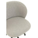 Eetkamerstoel Grijs Schuim 48 cm 48x56x48 cm-Eetkamerstoelen-J-Line