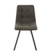 Eetkamerstoel Grijs Sponge 47 cm 47x55x82 cm-Eetkamerstoelen-J-Line