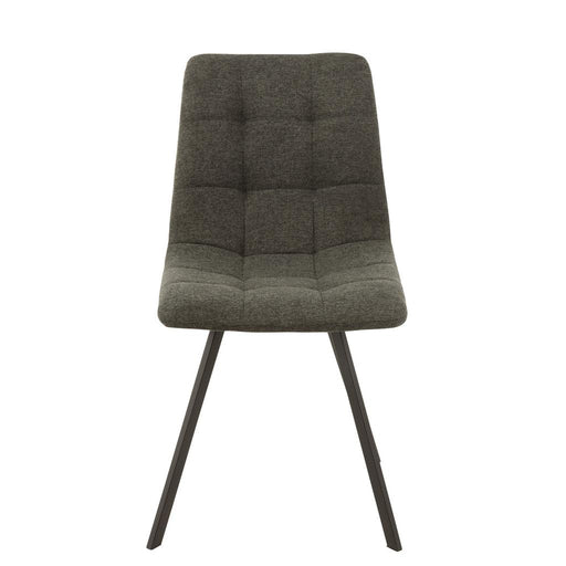 Eetkamerstoel Grijs Sponge 47 cm 47x55x82 cm-Eetkamerstoelen-J-Line
