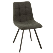 Eetkamerstoel Grijs Sponge 47 cm 47x55x82 cm-Eetkamerstoelen-J-Line