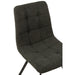 Eetkamerstoel Grijs Sponge 47 cm-Eetkamerstoelen-J-Line
