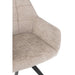 Eetkamerstoel Grijs Sponge 56 cm 56.5x58x85 cm-Eetkamerstoelen-J-Line