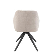 Eetkamerstoel Grijs Sponge 56 cm 56.5x58x85 cm-Eetkamerstoelen-J-Line