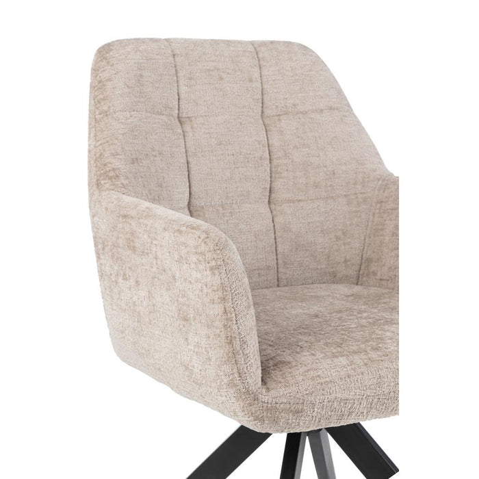Eetkamerstoel Grijs Sponge 56 cm-Eetkamerstoelen-J-Line