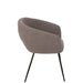 Eetkamerstoel Grijs Stof 62 cm 61x60x75 cm-Eetkamerstoelen-J-Line