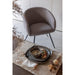 Eetkamerstoel Grijs Stof 62 cm 61x60x75 cm-Eetkamerstoelen-J-Line