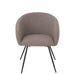 Eetkamerstoel Grijs Stof 62 cm 61x60x75 cm-Eetkamerstoelen-J-Line