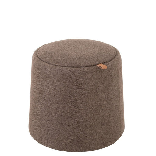 Eetkamerstoel Grijs Stof Rond 42 cm-Eetkamerstoelen-J-Line
