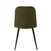 Eetkamerstoel Groen Eucalyptus hout 44 cm 44.5x46.5x86 cm-Eetkamerstoelen-J-Line