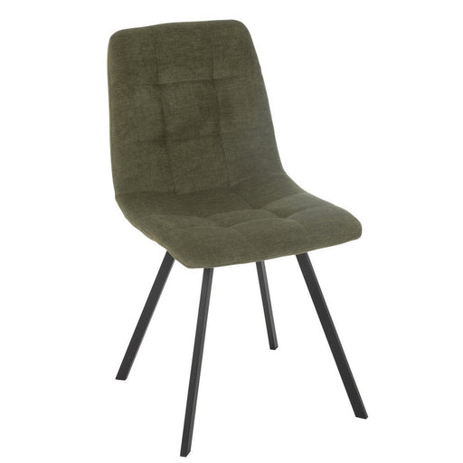 Eetkamerstoel Groen Metaal 45 cm-Eetkamerstoelen-J-Line
