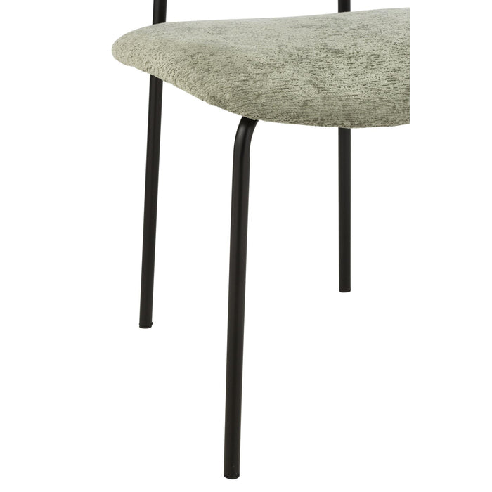 Eetkamerstoel Groen Multiplex 55 cm 55x51x82 cm-Eetkamerstoelen-J-Line