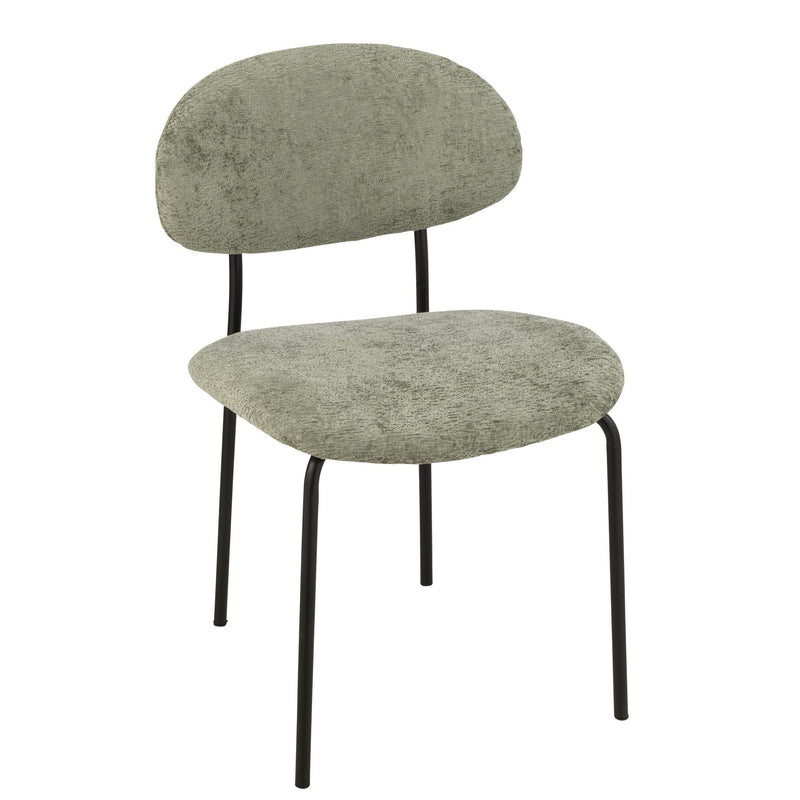 Eetkamerstoel Groen Multiplex 55 cm 55x51x82 cm-Eetkamerstoelen-J-Line