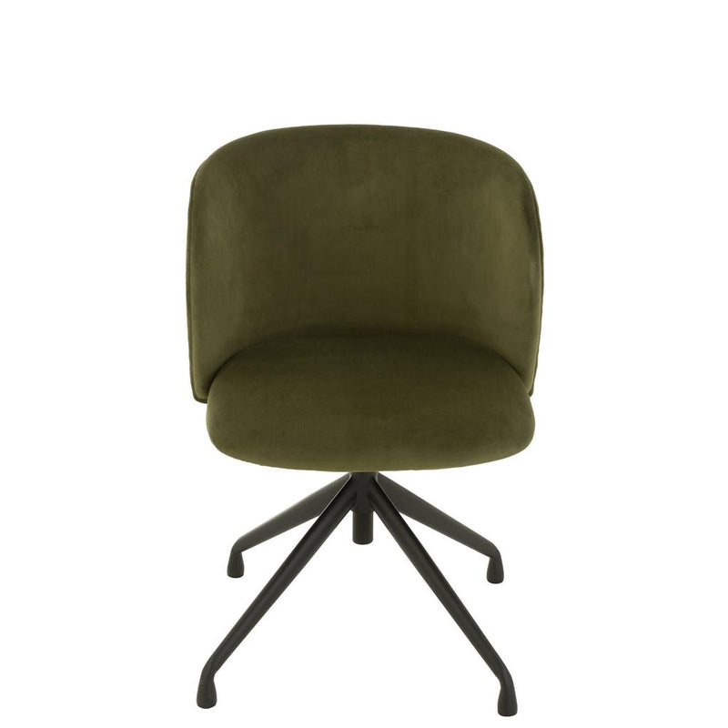 Eetkamerstoel Groen Schuim 48 cm 48x56x48 cm-Eetkamerstoelen-J-Line