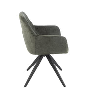 Eetkamerstoel Groen Sponge 56 cm 56.5x58x85 cm-Eetkamerstoelen-J-Line