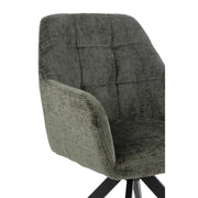Eetkamerstoel Groen Sponge 56 cm 56.5x58x85 cm-Eetkamerstoelen-J-Line