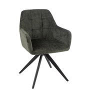 Eetkamerstoel Groen Sponge 56 cm 56.5x58x85 cm-Eetkamerstoelen-J-Line