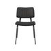 Eetkamerstoel Gusto - Zwart - Kunstleder-Eetkamerstoelen-LABEL51