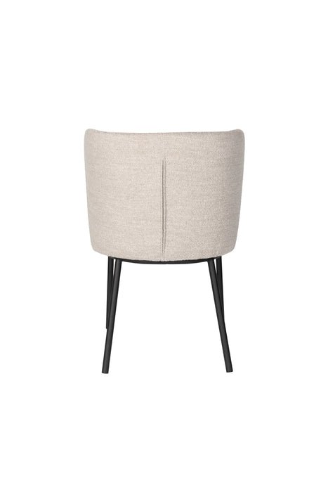 Eetkamerstoel Guus Polyester Beige 53x55 cm-Eetkamerstoelen-Creating Home