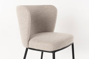 Eetkamerstoel Guus Polyester Beige 53x55 cm-Eetkamerstoelen-Creating Home