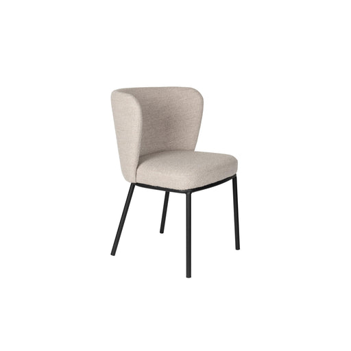 Eetkamerstoel Guus Polyester Beige 53x55 cm-Eetkamerstoelen-Creating Home