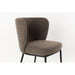 Eetkamerstoel Guus Polyester Bruin 53x55 cm-Eetkamerstoelen-Creating Home