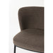 Eetkamerstoel Guus Polyester Bruin 53x55 cm