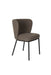 Eetkamerstoel Guus Polyester Bruin 53x55 cm-Eetkamerstoelen-Creating Home