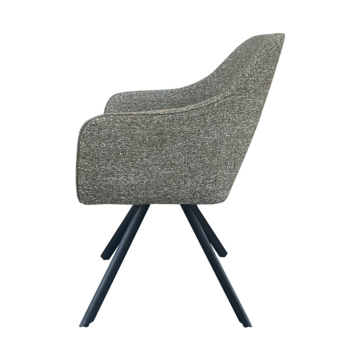 Eetkamerstoel Helen Groen Draaibaar 62 cm-Eetkamerstoelen-Livingfurn