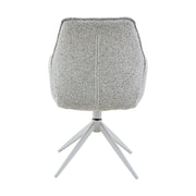 Eetkamerstoel Hera Licht Grijs Met armleuning 63x63x83 cm-Eetkamerstoelen-Starfurn