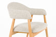 Eetkamerstoel Indy Polyester Bruin 54x56 H81 cm SKU 1000582-Eetkamerstoelen-Creating Home