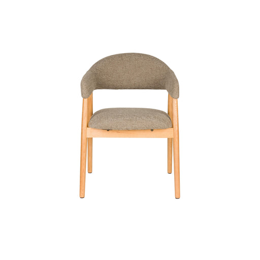 Eetkamerstoel Indy Polyester Bruin 54x56 H81 cm SKU 1000583-Eetkamerstoelen-Creating Home
