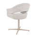 Eetkamerstoel Jade Beige Draaibaar 58 cm 58x62x85 cm-Eetkamerstoelen-Livingfurn