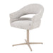 Eetkamerstoel Jade Beige Draaibaar 58 cm 58x62x85 cm-Eetkamerstoelen-Livingfurn
