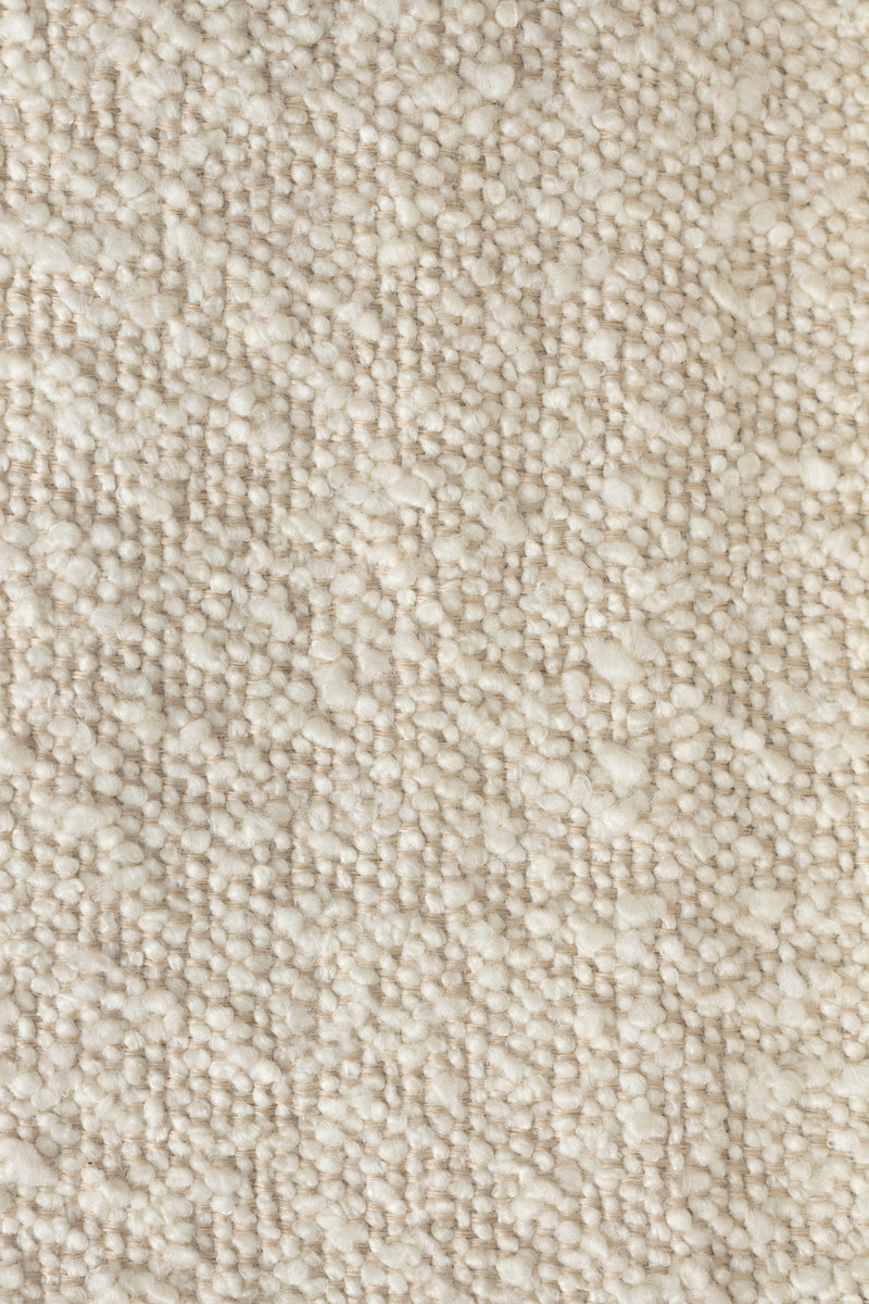 Eetkamerstoel Jake Off White Bouclé Polyacrylic Wit 56x46 cm-Eetkamerstoelen-Creating Home