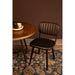 Eetkamerstoel Jake Worn PU Leather Zwart 58x46 cm-Eetkamerstoelen-Creating Home