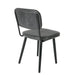 Eetkamerstoel Jake Worn PU Leather Zwart 58x46 cm-Eetkamerstoelen-Creating Home