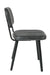 Eetkamerstoel Jake Worn PU Leather Zwart 58x46 cm-Fauteuils-Creating Home