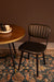 Eetkamerstoel Jake Worn PU Leather Zwart 58x46 cm-Fauteuils-Creating Home