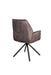 Eetkamerstoel Jamie Hout Plyhout,Polyester Bruin 61x56 cm-Fauteuils-Creating Home
