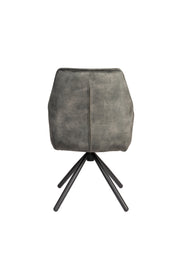 Eetkamerstoel Jamie Moss Plyhout,Polyester Groen 61x56 cm-Eetkamerstoelen-Creating Home