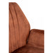 Eetkamerstoel Jamie Rust Plyhout,Polyester Bruin 61x56 cm-Eetkamerstoelen-Creating Home