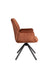 Eetkamerstoel Jamie Rust Plyhout,Polyester Bruin 61x56 cm-Eetkamerstoelen-Creating Home