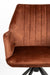 Eetkamerstoel Jamie Rust Plyhout,Polyester Bruin 61x56 cm-Eetkamerstoelen-Creating Home