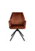 Eetkamerstoel Jamie Rust Plyhout,Polyester Bruin 61x56 cm-Fauteuils-Creating Home